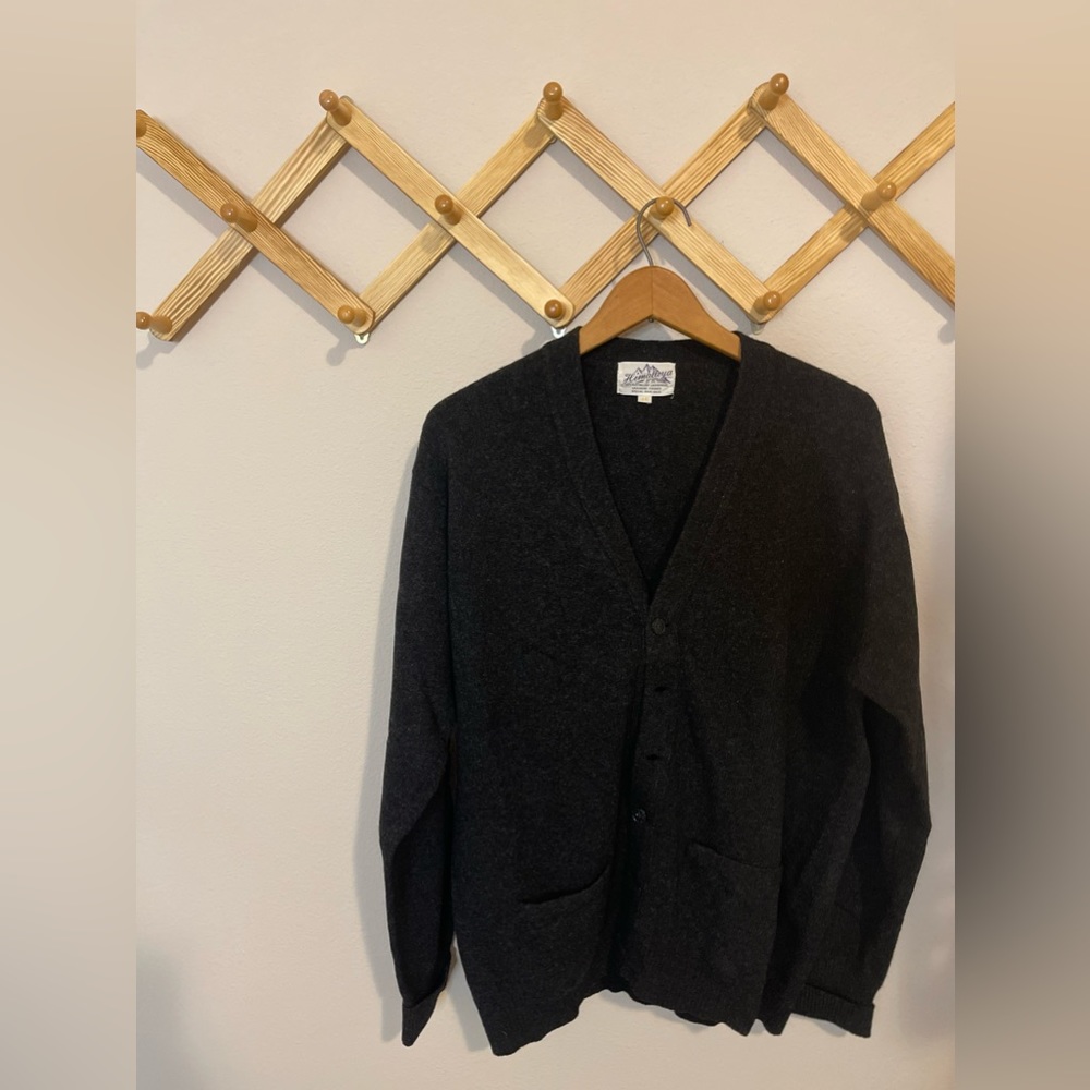 Mens Himalayan wool cardigan